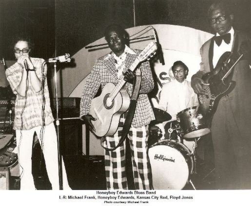 David "Honeyboy" Edwards and Michael Frank